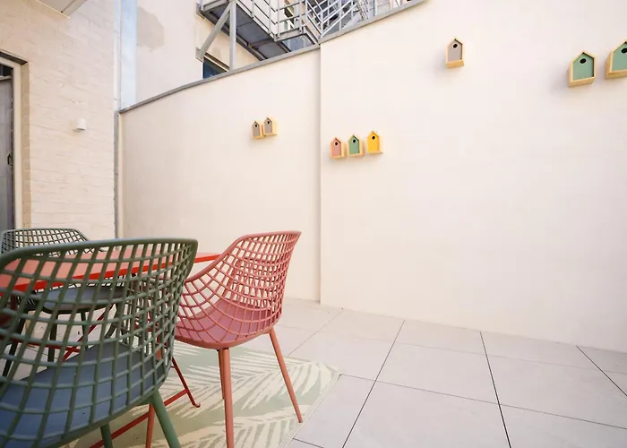 Апартаменты Luxury With 2 Patios By Остенде